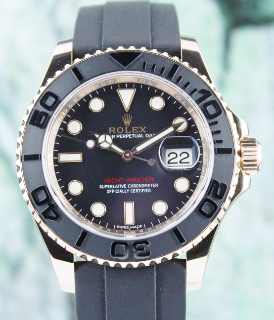 (image for) ROLEX 18K ROSE GOLD OYSTER PERPETUAL YACHT-MASTER / 116655